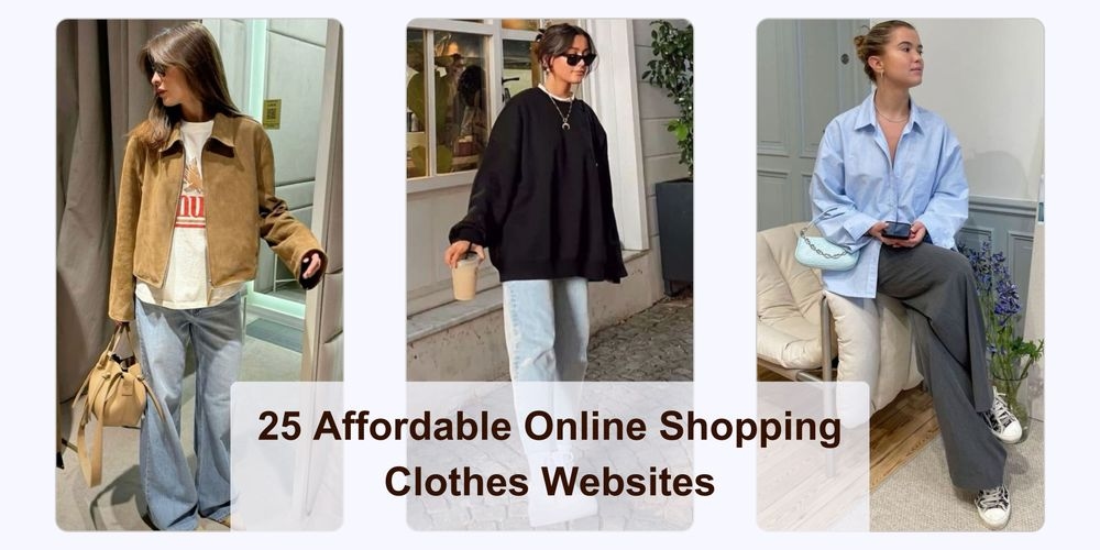 25 Affordable Online Shopping Clothes Websites in All Sizes